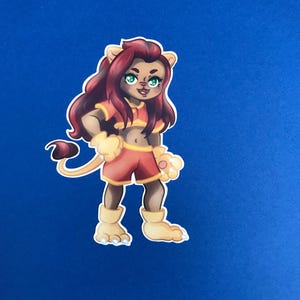 Autocollant du zodiaque : Lion/Zodiac/Autocollant/Lion/Art