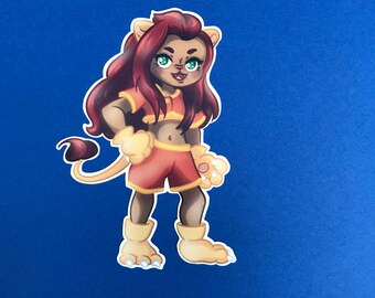 Zodiac Sticker: Leo/Zodiac/Sticker/Leo/Art