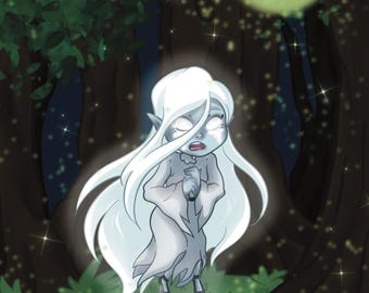 Banshee/Art/Print/Art Print/Folklore/Fantasy/8x10 Print