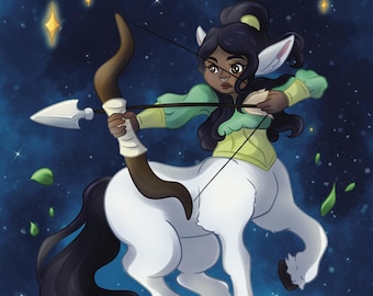 Centaur/Art/Mythical/Fantasy/Art Print/8x10 Print