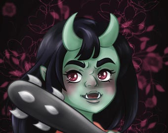 Ogre/Art/Print/Art Print/8"x10" Print/Monster