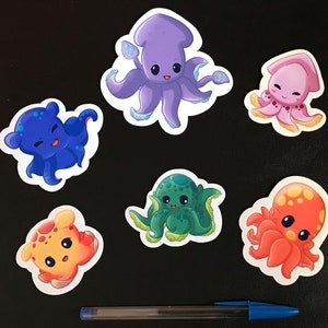 Cephalopods Sticker Pack