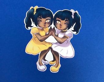 Zodiac Sticker: Gemini/Zodiac/Gemini/Sticker/Art