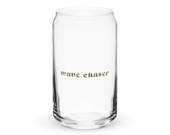 Wave Chaser Can-shaped glass