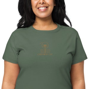 Castaway Cay Icon Women’s high-waisted t-shirt