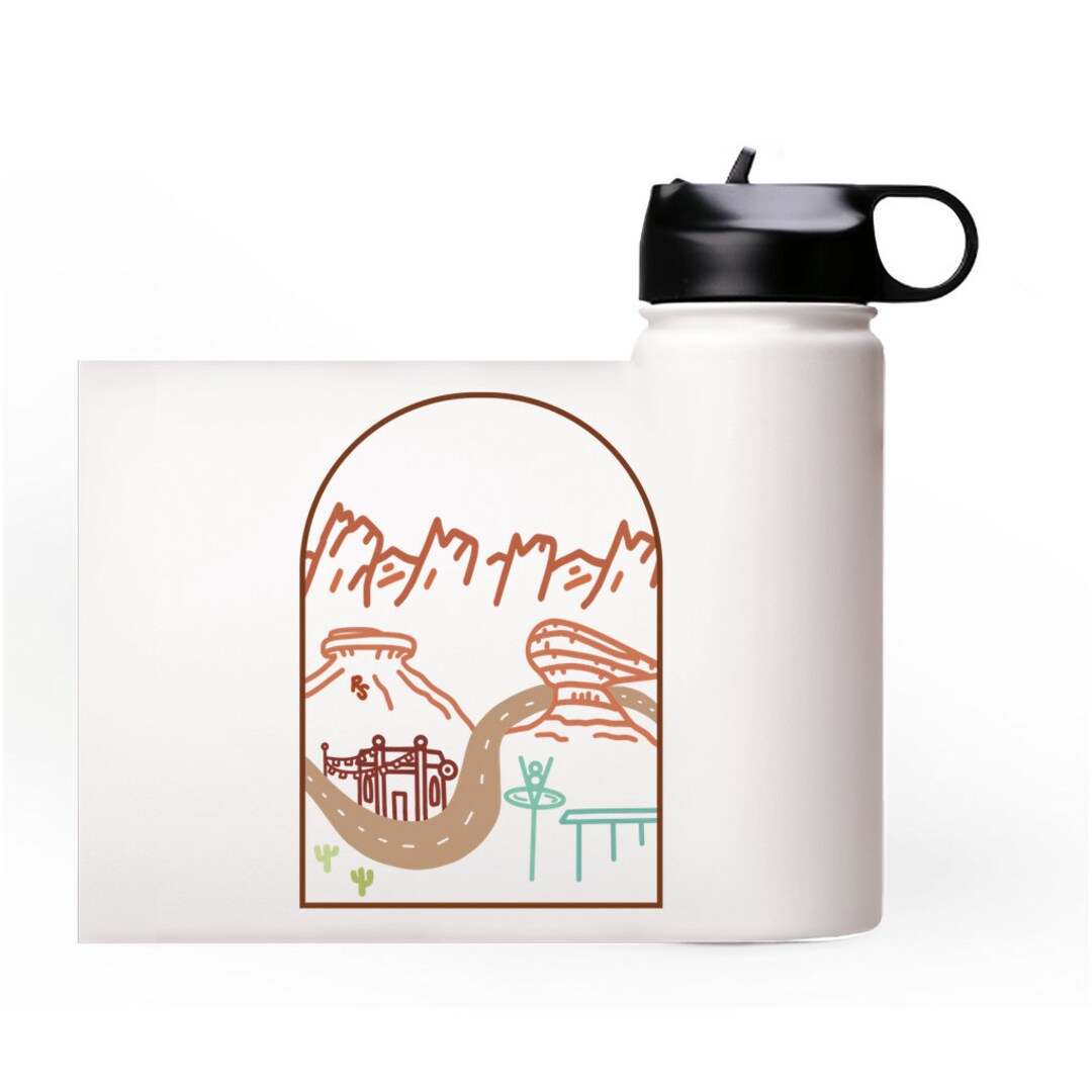 Radiator Springs Insulated Premium Water Bottles - Etsy