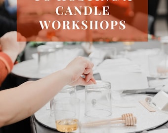 Guide d'atelier pour débutants sur les bougies | Organisation de cours (téléchargement numérique)