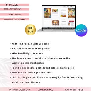 Chakra Healing Workbook Mindset & Wellness Bundle Master Resell Rights ...