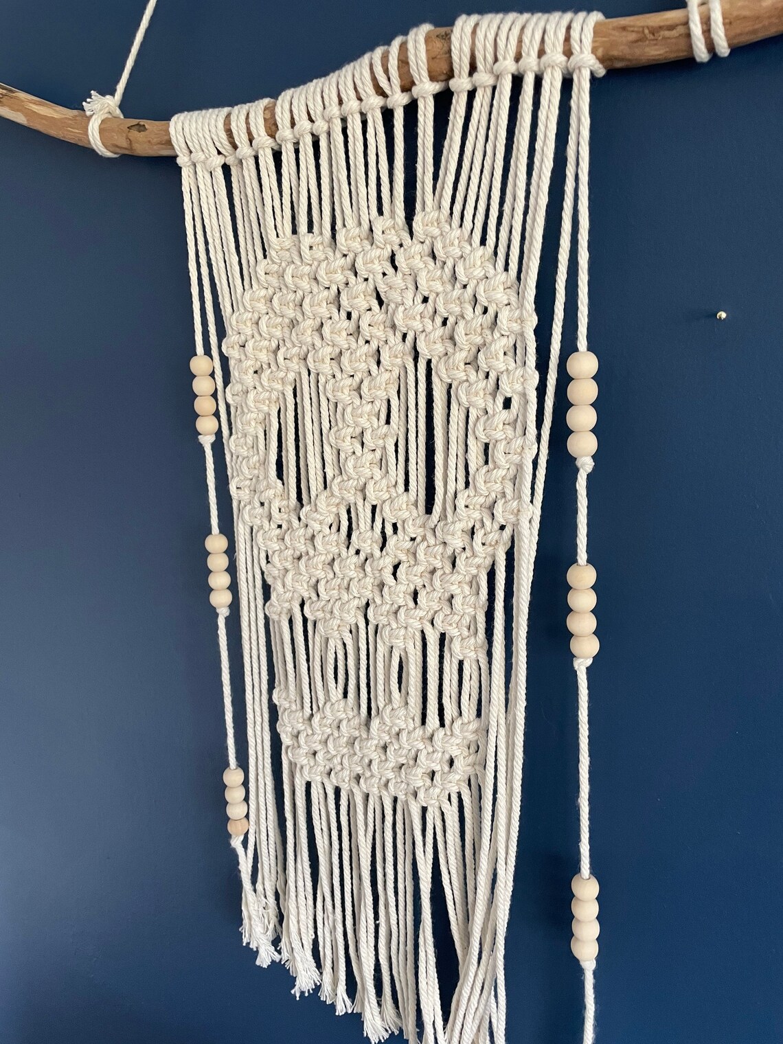 Macramé skull wall hanging wall hanging skull wall hanging Etsy