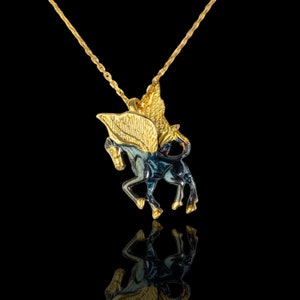 Pegasus  Necklace| Greek Mythology Charm Pendants | Pegasus Pendant | 925 Silver