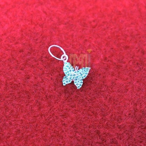 14k Gold Butterfly Pendant Charm, 14k Gold Charms Necklace, Tiny Butterfly Charms, 14k Gold Butterfly Charms, Gold shops Charms Pendant