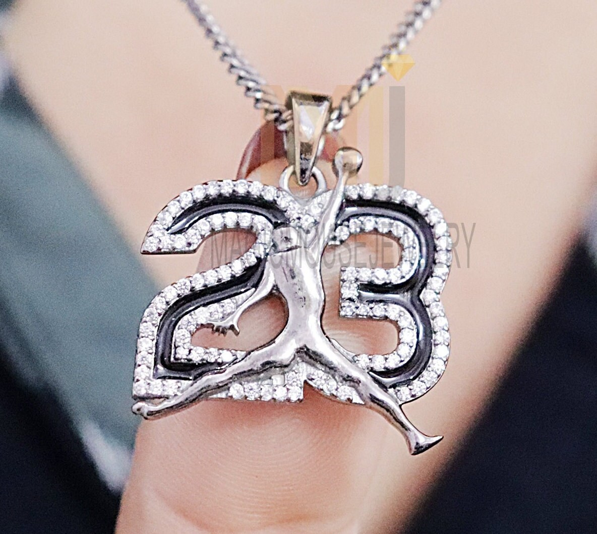 Hip Hop Jumpman Jordan Pendant Diamond Jumpman Pendant Air Etsy