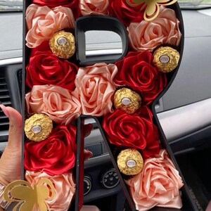 Letter bouquet