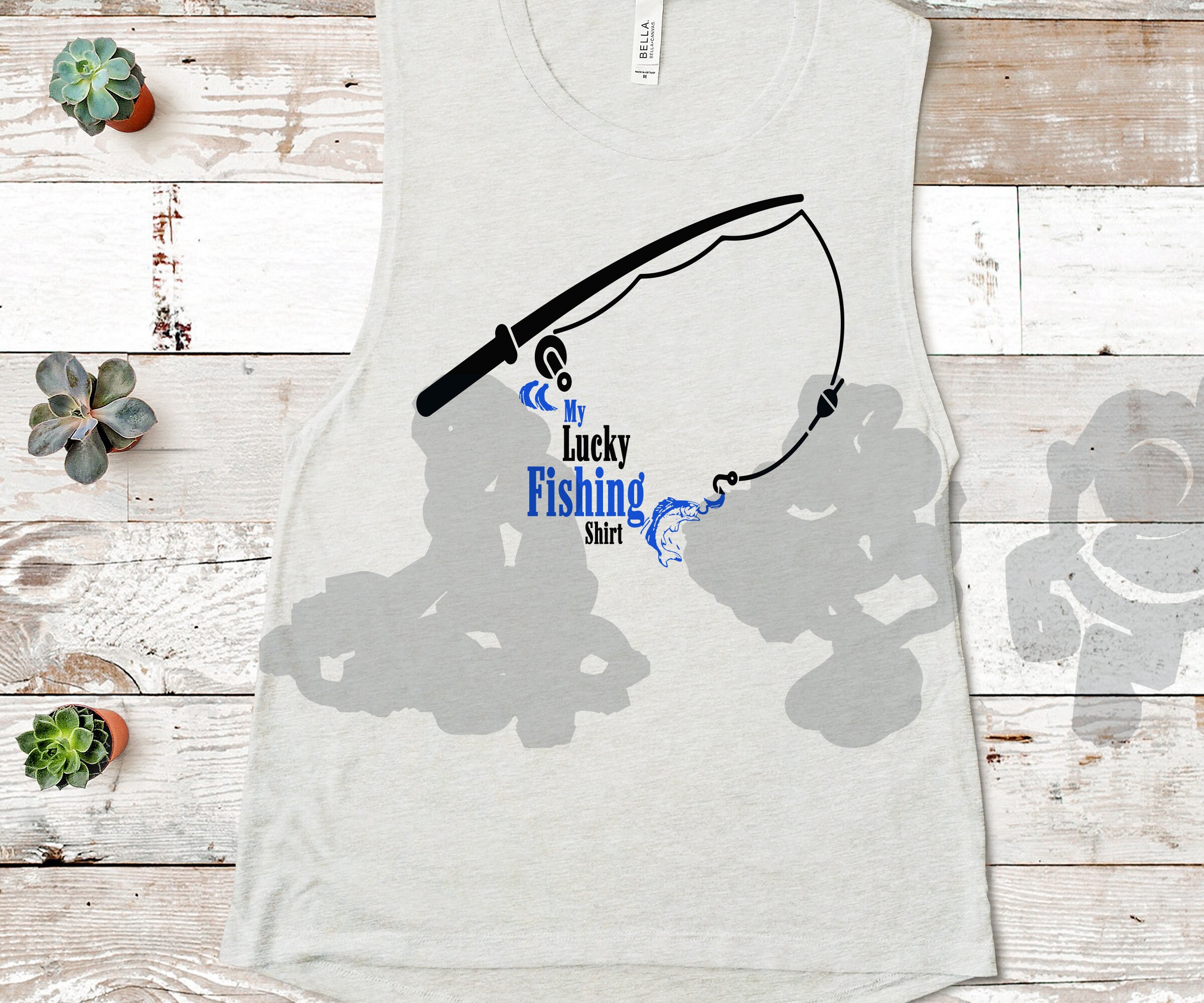 Free Free Lucky Fishing Shirt Svg 353 SVG PNG EPS DXF File
