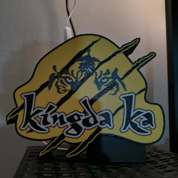 Kingda Ka Rollercoaster Logo Inspired Desk Lamp Wall Light Six
