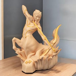 Segno zodiacale Sagittario Statua regalo stampato in 3d multicolore