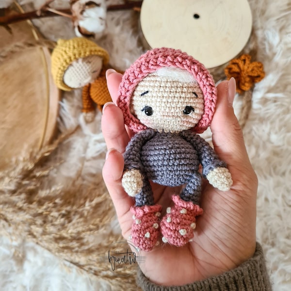patterns | Crochet pattern Otis doll | babies | PDF | German and English