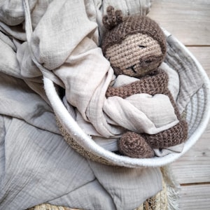 Pattern | Crochet - Instructions | Baby Sloth | George the Sloth | PDF | english - german