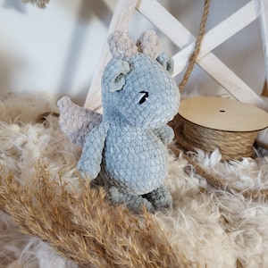 Crochet Pattern | Dragon | Dante | PDF | English & German