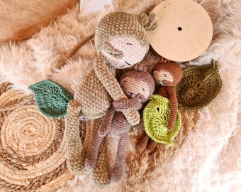 patterns | Crochet Instructions | Baby Sloth | Sloth George | PDF | english - german