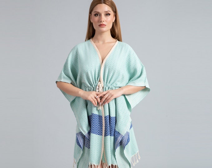 Turkish Bathrobe I Turkish Towel Robe Turkish Cotton Kimono Robe I