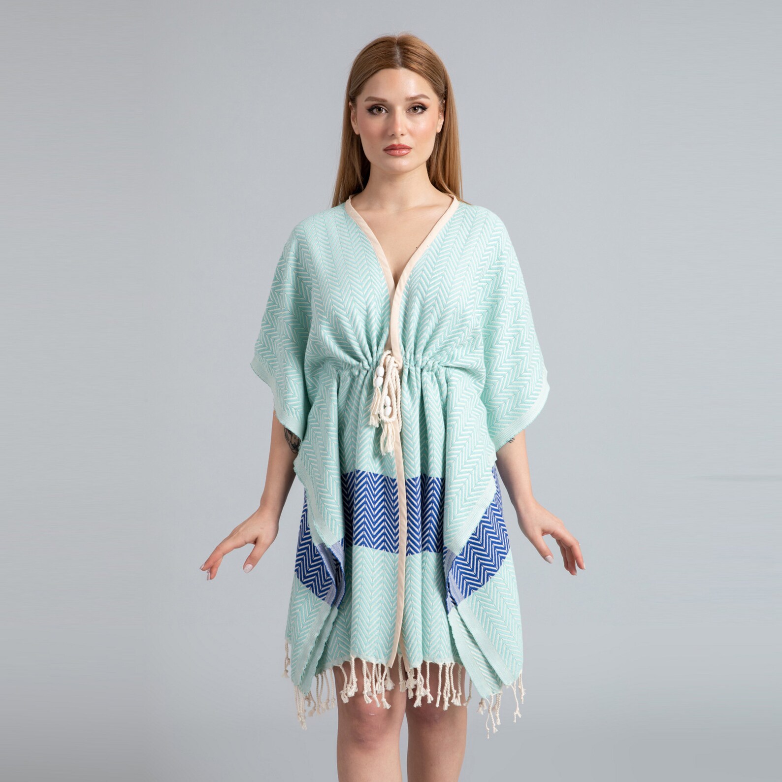 Turkish Bathrobe I Turkish Towel Robe Turkish Cotton Kimono Etsy