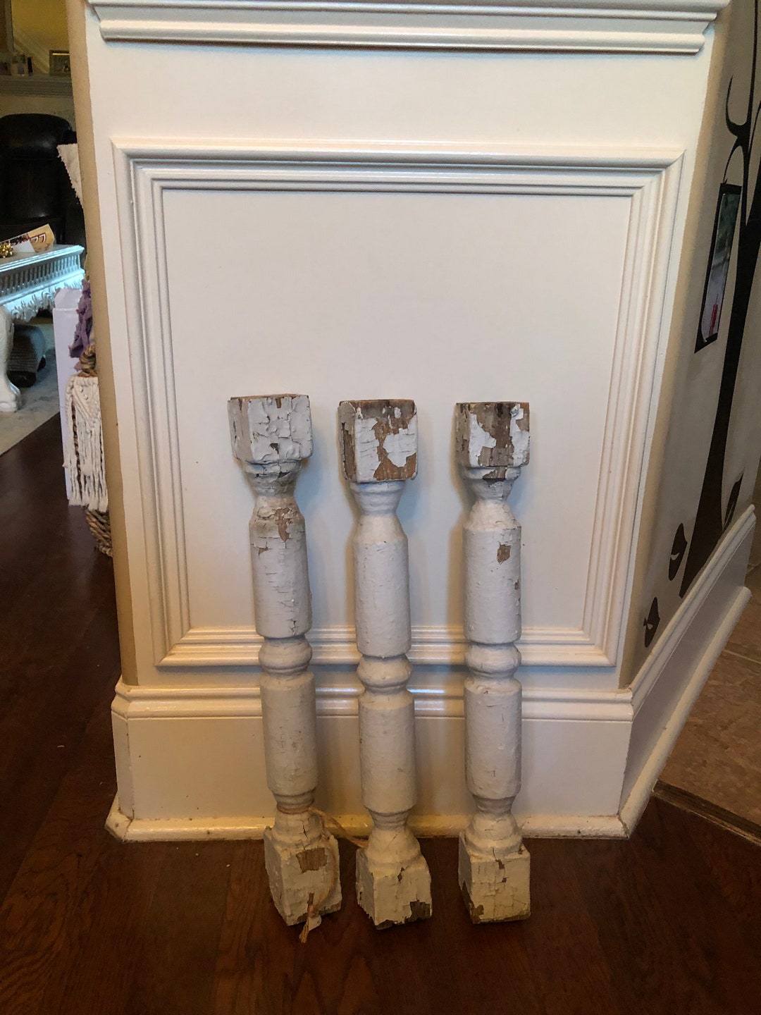 3 Vintage Architectural Salvage Posts - Etsy