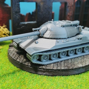 IS-7 Soviet Heavy Tank Russia Russian Tank Russia WoT Model Kit in Scale 1/100 1/87 1/72 1/64 1/56 1/48 Selectable