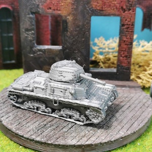 Char léger italien M15/42 Italie WW2 WoT maquette à l&#39;échelle 1/100 1/87 1/72 1/64 1/56 1/48 sélectionnable