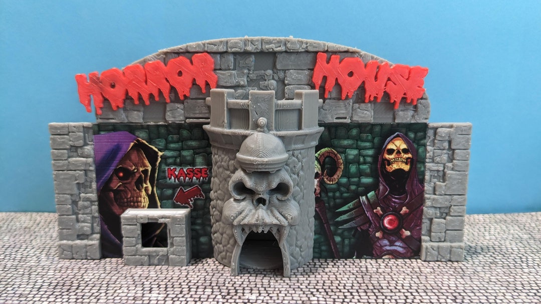 Model Ghost Train Ghost Train | Horror House | Fairground Ride in H0 (1/87) or N (1/160 ...