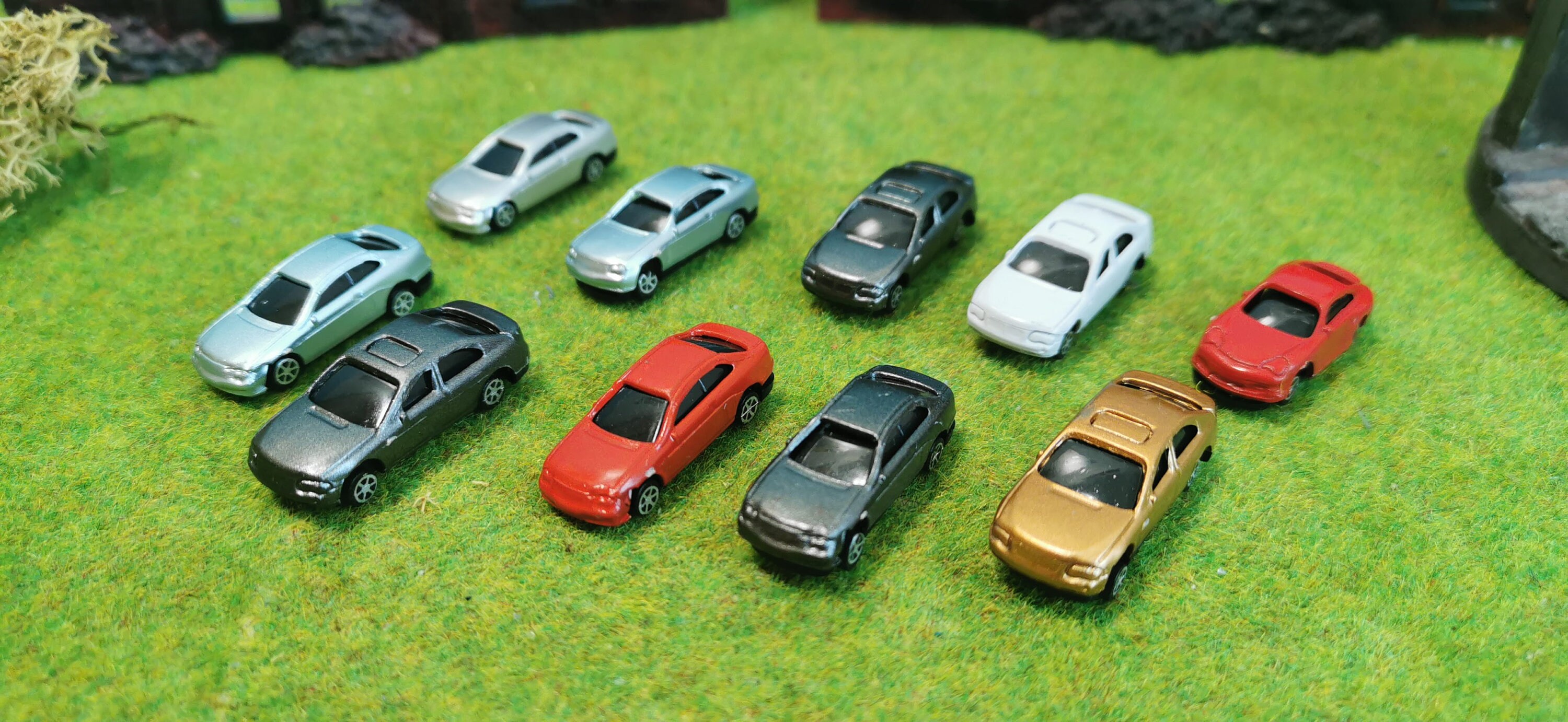 10 or 20 Pieces Model Cars Model Cars for Model Making 1:160 or 1/150 ...