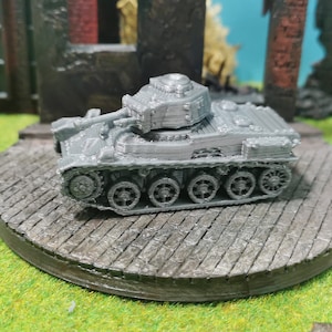 38 M Toldi Hungarian light tank military unpainted 3D print kit model in scale 1/100 1/87 1/72 1/64 1/56 1/48 selectable