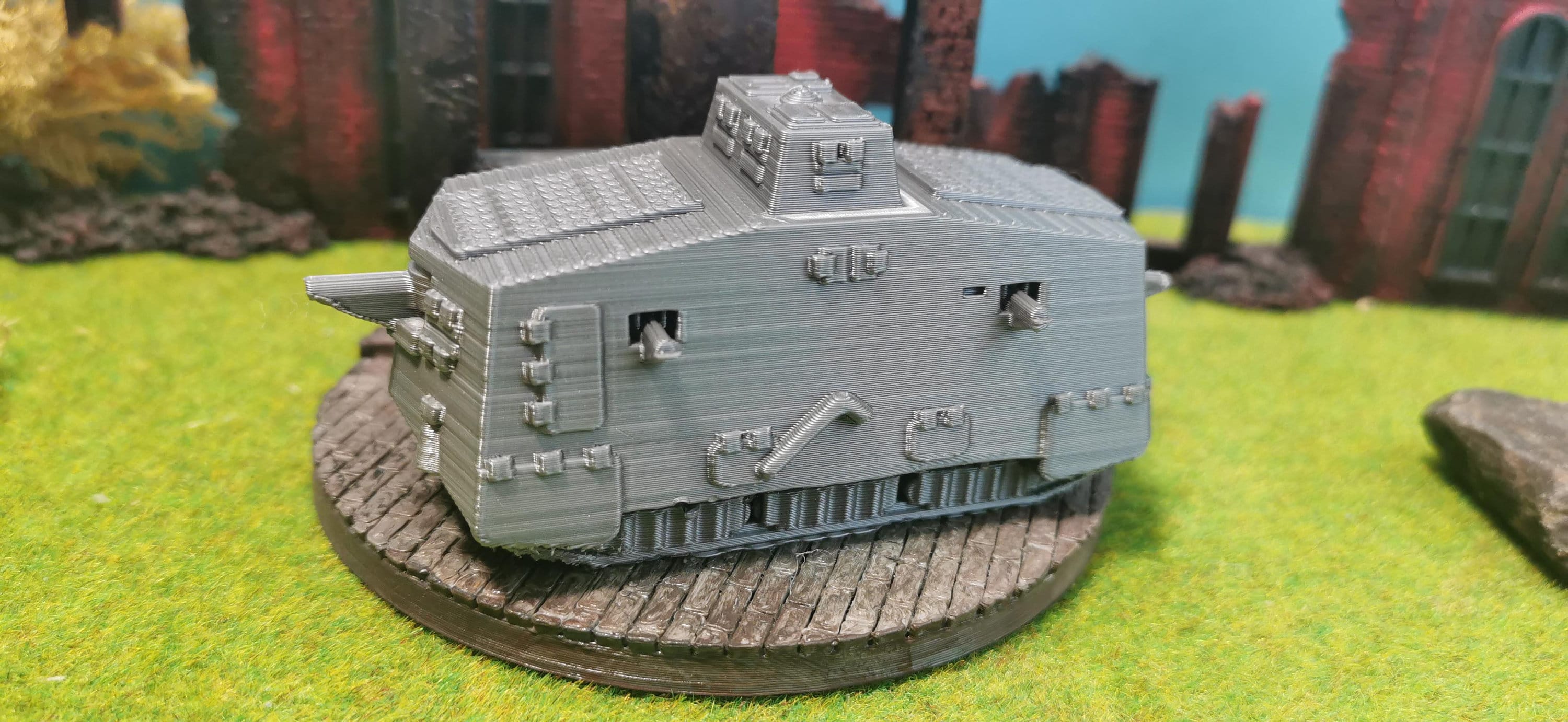 ドイツ軍 AV-7 戦車 WW1 ドイツ 第一次世界大戦 モデルキット