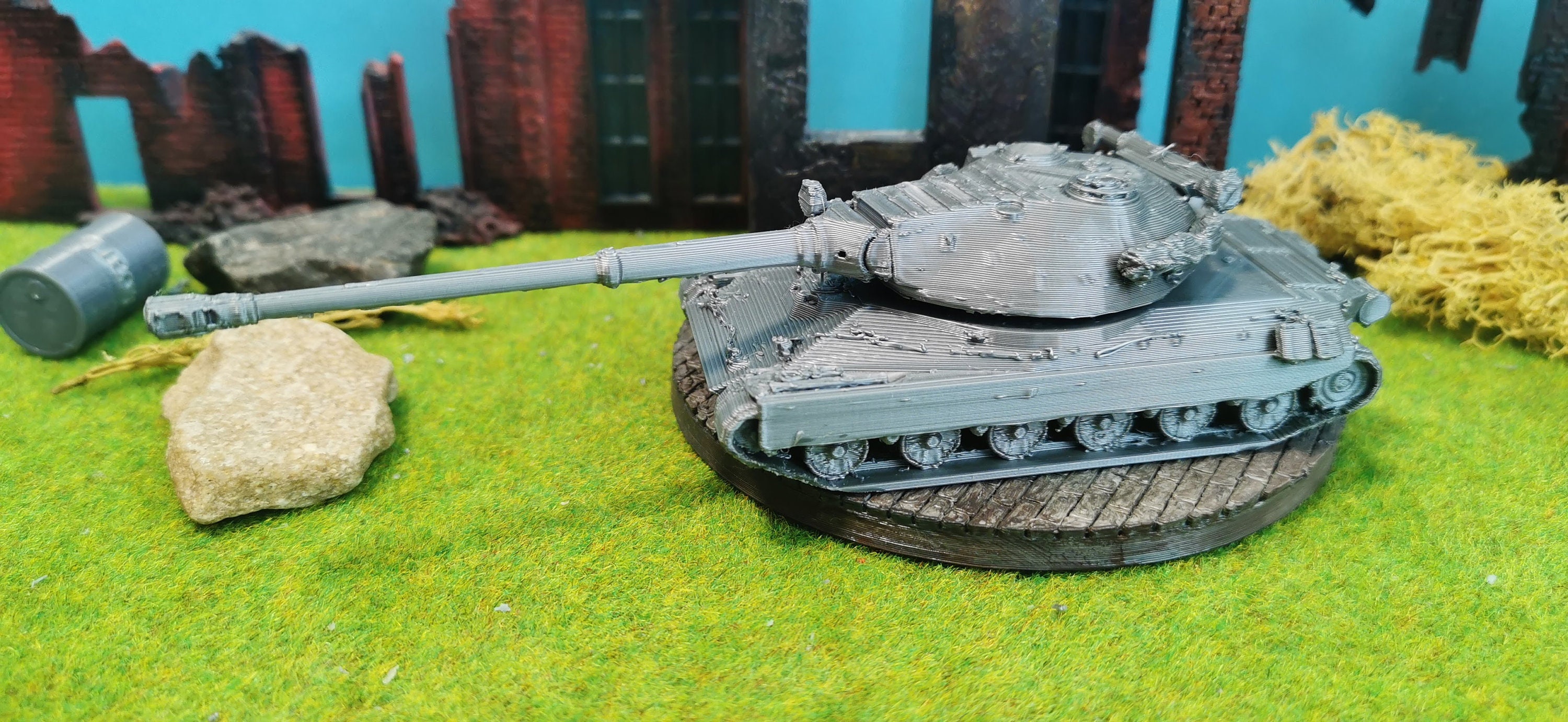 60TP Lewandowskiego Polish Heavy Tank Prototype | 3D Model Kit for