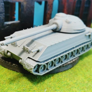 Chr. K Tanque pesado americano dos EUA como um kit de modelo | 28 mm / 20 mm / 15 mm para ação de ferrolho | Escala 1/100 1/87 1/72 1/64 1/56 1/48