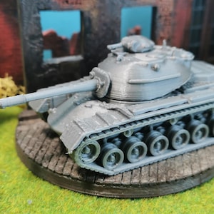 M48A2 &quot;Patton&quot; middelgrote Amerikaanse tank, militair, ongeverfd, 3D-printmodel, WOT Koude Oorlog-schaal 1/100 1/87 1/72 1/64 1/56 1/48