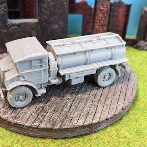 Canadian Military Pattern CMP 3T C60L Tanker Truck &quot;late version&quot; Model Canada Reconnaissance Vehicle in scale 1/100 1/87 1/72 1/64 1/56 1/48