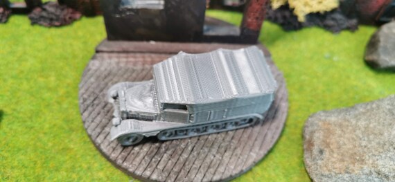 MTT étain armée allemande Sdkfz 11 véhicule à chenilles 1/24- 70 mm