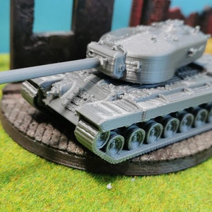 T30 zware Amerikaanse tank militair ongeverfd 3D-printmodel in schaal 1/100 1/87 1/72 1/64 1/56 1/48 selecteerbaar