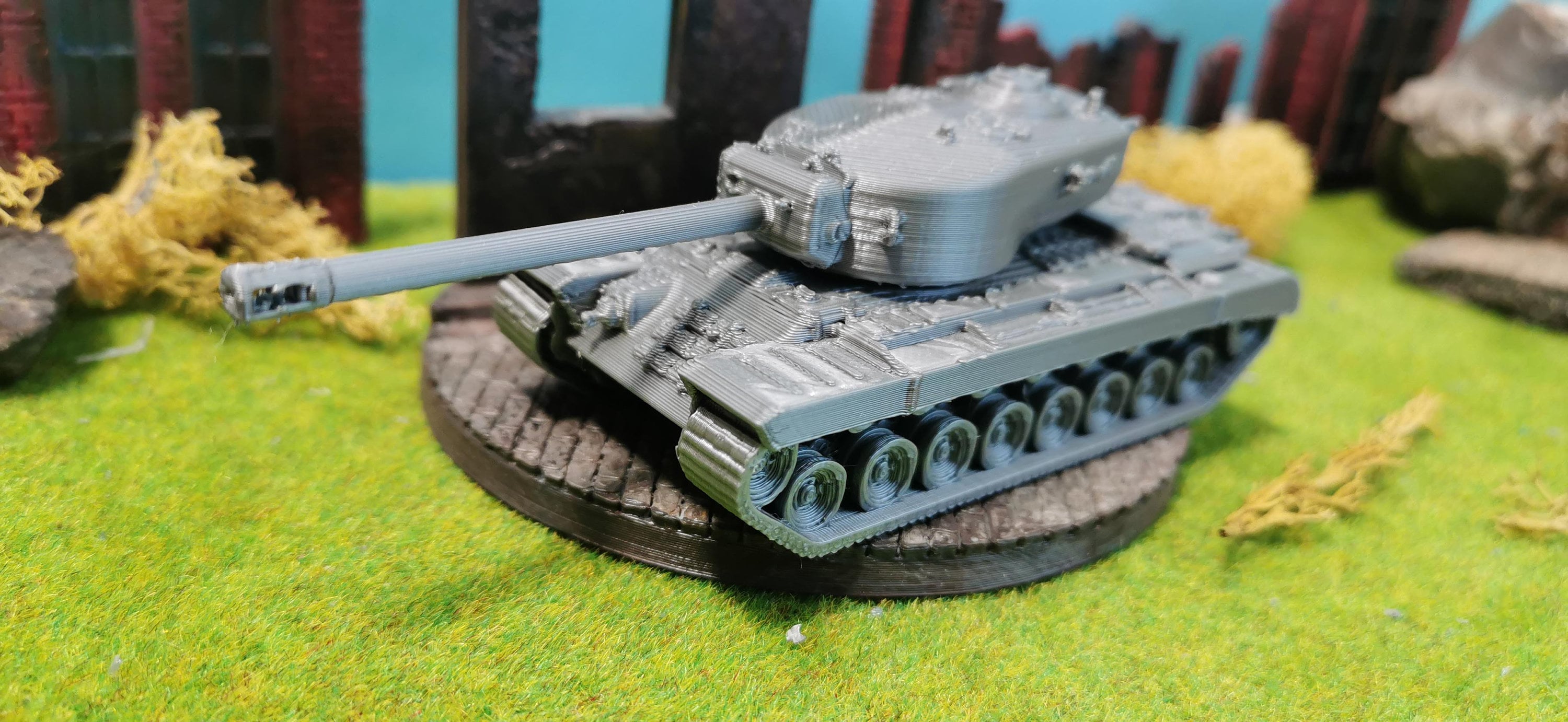 1/72 T30 重戦車 完成品模型 3Dプリント T30重戦車（アメリカ軍用）未塗装3Dプリントモデルキット スケール1