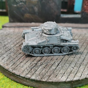 CKD-Praga AH-IV tank Czech tank military unpainted 3D print kit model in scale 1/100 1/87 1/72 1/64 1/56 1/48 selectable