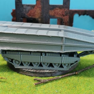 Chieftain Armoured Vehicle-Launched Bridge (AVLB) Tank + Bridge Kit | 28 mm / 20 mm / 15 mm Wargaming | 1/100 1/87 1/72 1/64 1/56 1/48