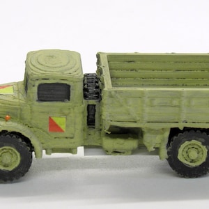 Austin K2 Flatbed Truck Military Truck Model Kit | 28 mm / 20 mm / 15 mm for Bolt Action Wargaming | Scale 1/100 1/87 1/72 1/64 1/56 1/48