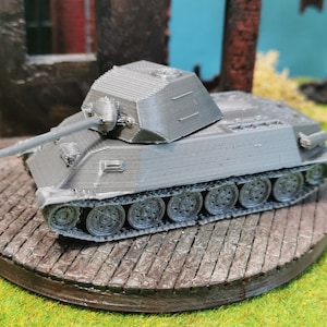 T25 tank Tsjechische tank militair ongeverfd 3D print kit WoT model in schaal 1/100 1/87 1/72 1/64 1/56 1/48 selecteerbaar