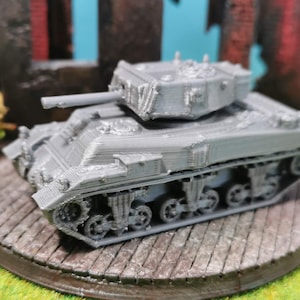 Tank Cruiser Ram Mk II 3D Print Model Canada Tank in scale 1/100 1/87 1/72 1/64 1/56 1/48 selectable