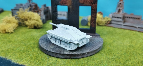 Modello Carro Armato E-10 Hetzer In Scala 1:87 O 1:72, Stampa 3D In PLA+, Non Verniciato