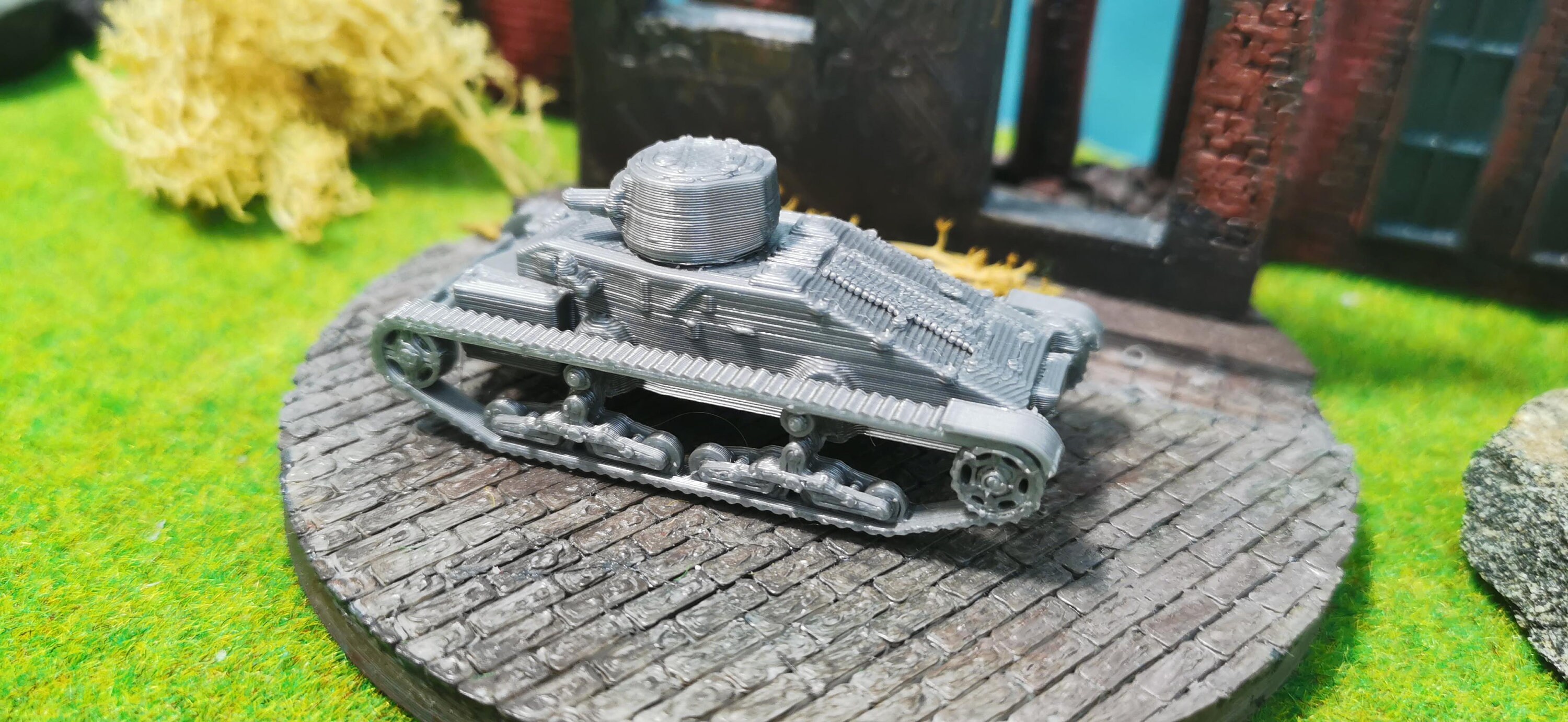 Tanque Matilda A11 1/87 En 3D – Kit Impreso En PLA+ Para Explorador Y Coleccionistas