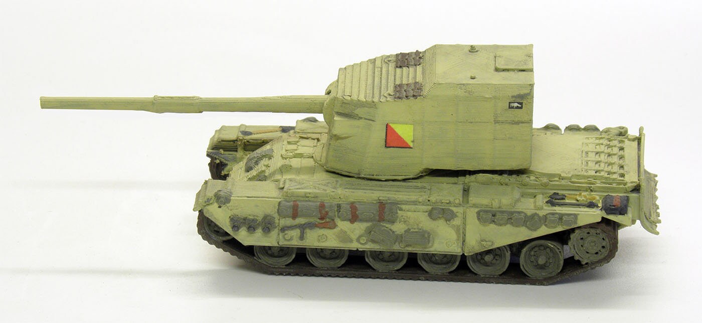 British Tank Destroyer Build - FV4005 Stage II in 1/35 scale