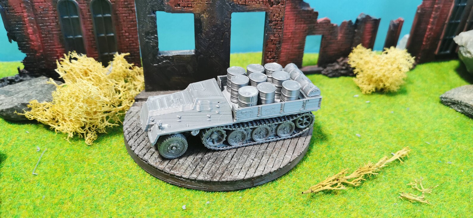 Sws Heavy German Tractor With Load Model | World War II Vehicle | 3D 1/ ...