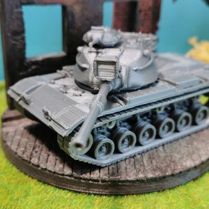 M60A1 medium US tank OCTM militair ongeverfd 3D print model kit WOT Koude Oorlog 1/100 1/87 1/72 1/64 1/56 1/48 selecteerbaar
